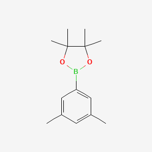 molecular formula C14H21BO2 B1356963 2-(3,5-Dimethylphenyl)-4,4,5,5-tetramethyl-1,3,2-dioxaborolane CAS No. 325142-93-6