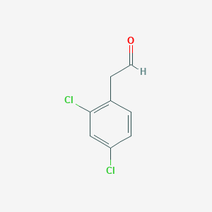 molecular formula C8H6Cl2O B1356970 (2,4-Dichlorophenyl)acetaldehyde CAS No. 30067-11-9