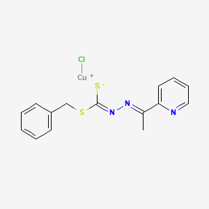 molecular formula C15H14ClCuN3S2 B1356972 Nsc 295642 CAS No. 77111-29-6