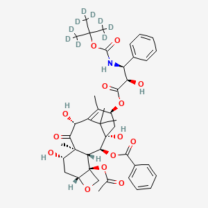 molecular formula C43H53NO14 B1356997 Docetaxel-d9 