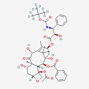molecular formula C43H53NO14 B1356997 Docetaxel-d9 CAS No. 940867-25-4