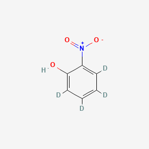 molecular formula C6H5NO3 B1357031 Phen-2,3,4,5-d4-ol, 6-nitro- CAS No. 93951-78-1