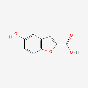 molecular formula C9H6O4 B1357032 5-羟基苯并呋喃-2-羧酸 CAS No. 56172-36-2