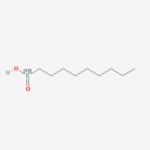 molecular formula C10H20O2 B1357035 Capric acid-1-13C CAS No. 84600-66-8