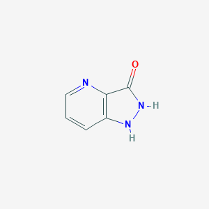 molecular formula C6H5N3O B1357039 1H-Pyrazolo[4,3-b]pyridin-3(2H)-one CAS No. 51617-92-6
