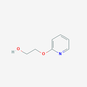 molecular formula C7H9NO2 B1357080 2-(Pyridin-2-yloxy)ethanol CAS No. 56446-64-1