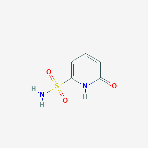 molecular formula C5H6N2O3S B13570846 6-Hydroxypyridine-2-sulfonamide 