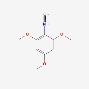 molecular formula C10H11NO3 B13570901 2-Isocyano-1,3,5-trimethoxybenzene 