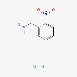 molecular formula C7H9ClN2O2 B1357096 2-Nitrobenzylamine hydrochloride CAS No. 24835-08-3