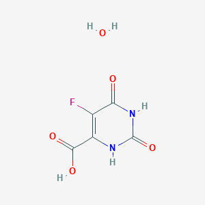 molecular formula C5H5FN2O5 B013571 5-Fluoroorotic acid monohydrate CAS No. 220141-70-8
