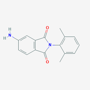 molecular formula C16H14N2O2 B135711 4-Amino-N-(2,6-dimethylphenyl)phthalimide CAS No. 158276-70-1