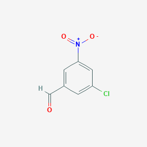 molecular formula C7H4ClNO3 B1357114 3-Chloro-5-nitrobenzaldehyde CAS No. 22233-54-1