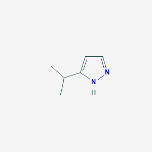 molecular formula C6H10N2 B1357116 3-异丙基-1H-吡唑 CAS No. 49633-25-2
