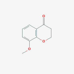 molecular formula C10H10O3 B1357117 8-Methoxy-4-Chromanone CAS No. 20351-79-5