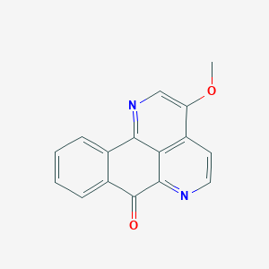 molecular formula C16H10N2O2 B135712 3-Methoxysampangine CAS No. 128129-42-0