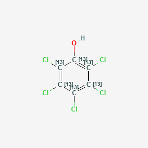 molecular formula C6HCl5O B1357139 Pentachlorophenol-13C6 CAS No. 85380-74-1