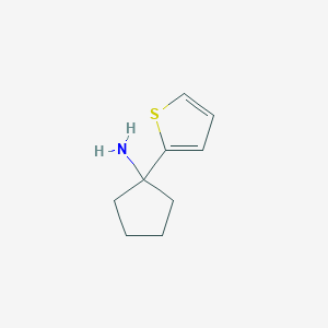 1-(Thiophen-2-yl)cyclopentan-1-amine