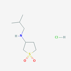 3-(Isobutylamino)tetrahydrothiophene 1,1-dioxide hydrochloride
