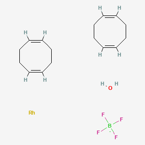 Bis(1,5-cyclooctadiene)rhodium(I) tetrafluoroborate hydrate