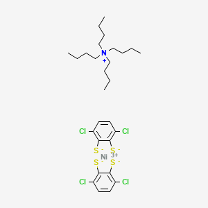 molecular formula C28H40Cl4NNiS4 B1357186 Tetrabutylammonium bis(3,6-dichloro-1,2-benzenedithiolato)nickelate CAS No. 87314-14-5