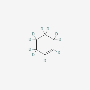 molecular formula C6H10 B1357190 Cyclohexene-d10 CAS No. 16035-50-0