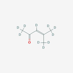 molecular formula C6H10O B1357191 Mesityl-d10 oxide CAS No. 207456-83-5