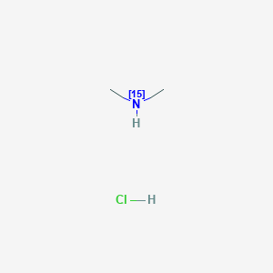 molecular formula C2H8ClN B1357194 Dimethylamine:hcl-15N CAS No. 75693-94-6