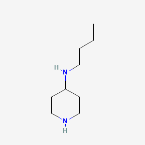 molecular formula C9H20N2 B13572078 N-butylpiperidin-4-amine 