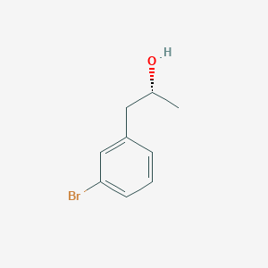 molecular formula C9H11BrO B13572217 (R)-1-(3-Bromophenyl)propan-2-ol 