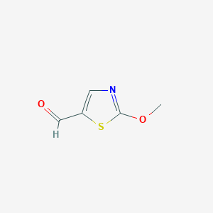 molecular formula C5H5NO2S B1357225 2-Methoxythiazole-5-carbaldehyde CAS No. 95453-59-1
