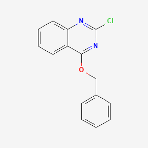 molecular formula C15H11ClN2O B13572396 4-(Benzyloxy)-2-chloroquinazoline 