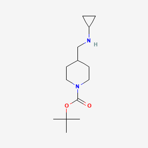 tert-Butyl 4-((cyclopropylamino)methyl)piperidine-1-carboxylate