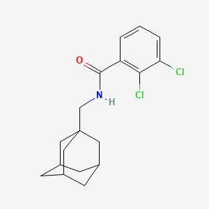 molecular formula C18H21Cl2NO B13572451 N-[(adamantan-1-yl)methyl]-2,3-dichlorobenzamide 