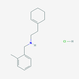 2-(1-Cyclohexen-1-YL)-N-(2-methylbenzyl)-1-ethanamine hydrochloride
