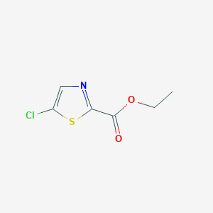 molecular formula C6H6ClNO2S B13572797 Ethyl 5-chlorothiazole-2-carboxylate 