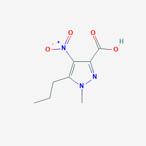 1-Methyl-4-nitro-5-propyl-1H-pyrazole-3-carboxylic acid