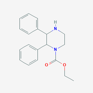 Ethyl 2,3-diphenylpiperazine-1-carboxylate