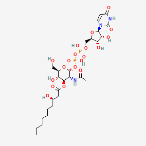 Uridine-5'-Diphosphate-3-O-(R-3-Hydroxydecanoyl)-N-Acetyl-D-Glucosamine