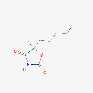 5-Methyl-5-pentyl-1,3-oxazolidine-2,4-dione