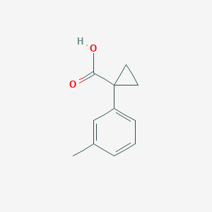 1-(3-Methylphenyl)cyclopropanecarboxylic acid