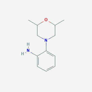 2-(2,6-Dimethylmorpholin-4-yl)aniline