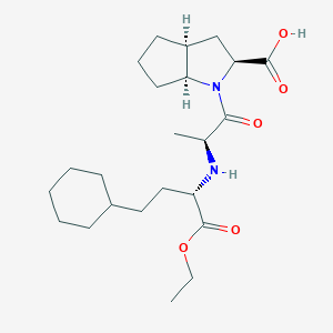 molecular formula C23H38N2O5 B135736 Hexahydroramipril CAS No. 99742-35-5