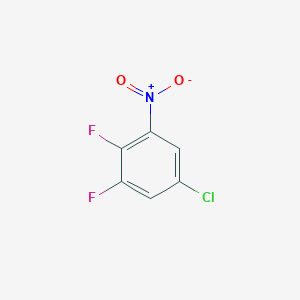 molecular formula C6H2ClF2NO2 B1357387 5-Chloro-1,2-difluoro-3-nitrobenzene CAS No. 169468-81-9