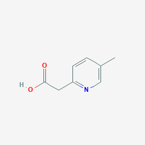 molecular formula C8H9NO2 B1357405 2-(5-Methylpyridin-2-yl)acetic acid CAS No. 848093-05-0