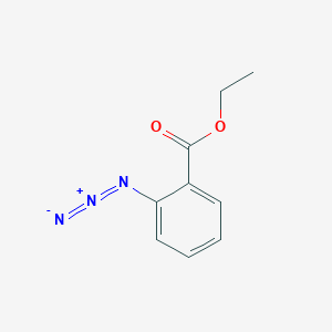 molecular formula C9H9N3O2 B13574296 Ethyl 2-azidobenzoate 