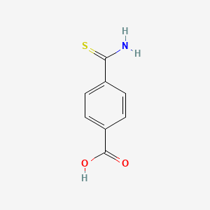 B1357438 4-Carbamothioylbenzoic acid CAS No. 4989-36-0