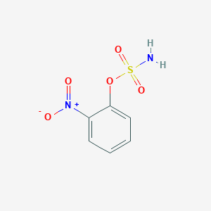 molecular formula C6H6N2O5S B13574383 2-Nitrophenyl sulfamate 