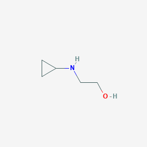 molecular formula C5H11NO B1357452 2-(Cyclopropylamino)ethanol CAS No. 35265-06-6