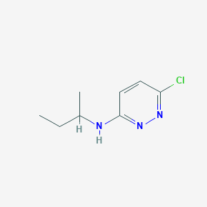 molecular formula C8H12ClN3 B1357458 N-(butan-2-yl)-6-chloropyridazin-3-amine CAS No. 62040-02-2