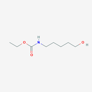 molecular formula C8H17NO3 B1357462 5-羟基戊基氨基甲酸乙酯 CAS No. 210056-91-0